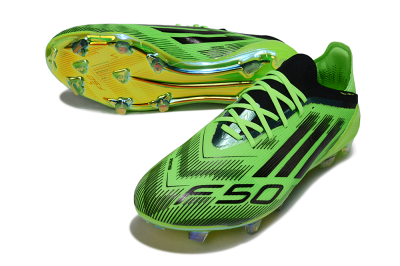 Adidas F50 Elite FG Firm Ground Soccer Cleats - Green/Neon Green/Black