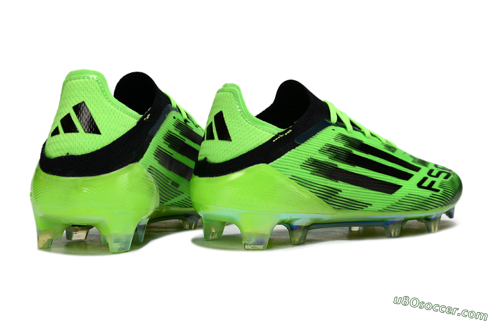 Adidas F50 Elite FG Firm Ground Soccer Cleats - Green/Neon Green/Black 6