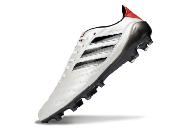 Adidas Copa Icon 2 AG Artificial Grass Soccer Cleats - White/Crimson Red/Jet Black