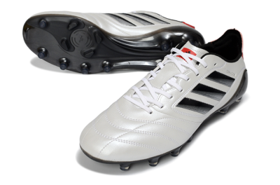 Adidas Copa Icon 2 AG Artificial Grass Soccer Cleats - White/Crimson Red/Jet Black