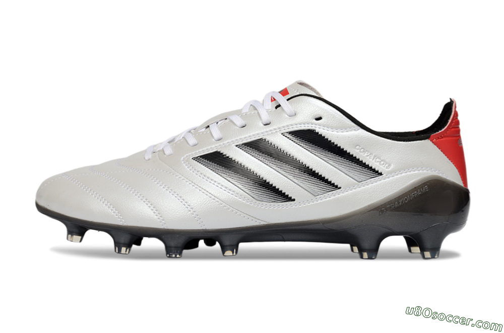 Adidas Copa Icon 2 AG Artificial Grass Soccer Cleats - White/Crimson Red/Jet Black 2