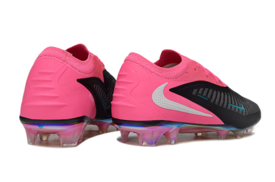 Nike Phantom 6 Low Elite FG Firm Ground Soccer Cleats - Black/Hot Pink/Teal