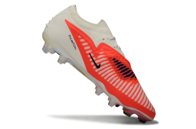 Nike Phantom 6 Low Elite FG Firm Ground Soccer Cleats - Red/Bright Orange/White