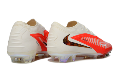 Nike Phantom 6 Low Elite FG Firm Ground Soccer Cleats - Red/Bright Orange/White