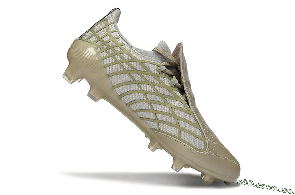 Adidas F50 Elite FG Firm Ground Soccer Cleats - Beige/Soft Ivory/Faded Gold 4