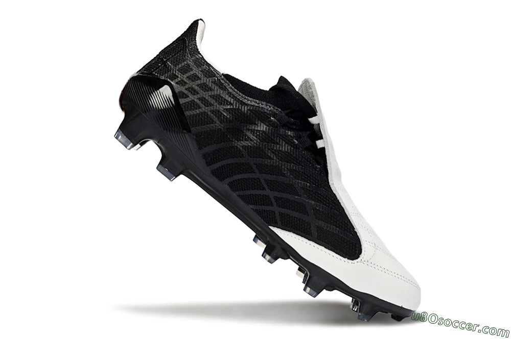 Adidas F50 Elite FG Firm Ground Soccer Cleats - Black/Classic White/Gold Accent 4