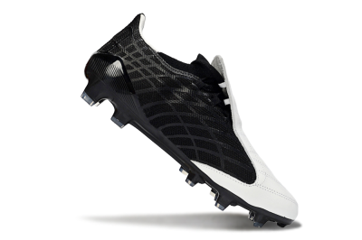 Adidas F50 Elite FG Firm Ground Soccer Cleats - Black/Classic White/Gold Accent