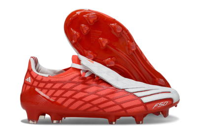 Adidas F50 Elite FG Firm Ground Soccer Cleats - Red/Fiery Orange/Crimson Red