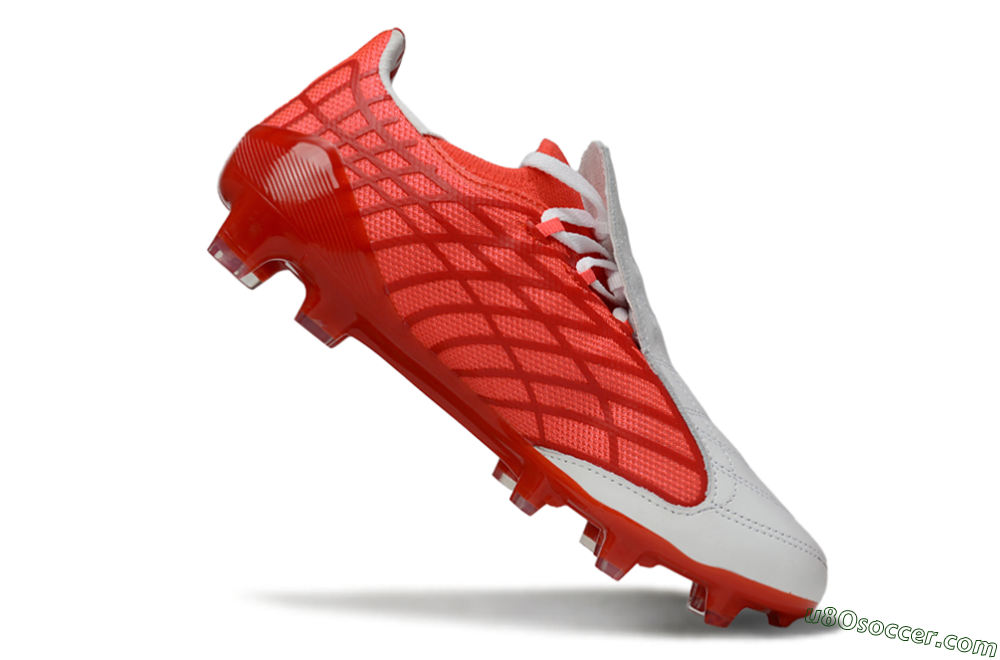 Adidas F50 Elite FG Firm Ground Soccer Cleats - Red/Fiery Orange/Crimson Red 4