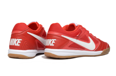 Supreme x Nike SB Gato IC Indoor & Futsal Soccer Shoes - Red/Bright Red/Tangerine