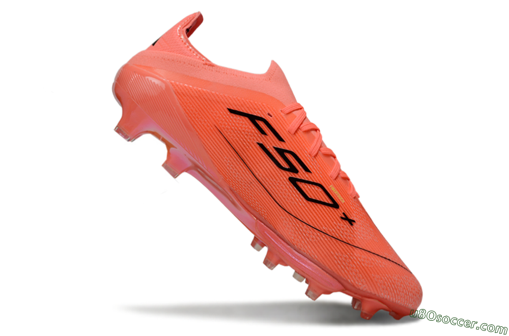 Adidas F50+ Lightstrike Pro FG Firm Ground Soccer Cleats - Pink/Bright Neon/Light Pink 4