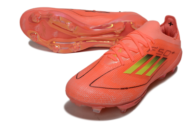 Adidas F50+ Lightstrike Pro FG Firm Ground Soccer Cleats - Pink/Bright Neon/Light Pink