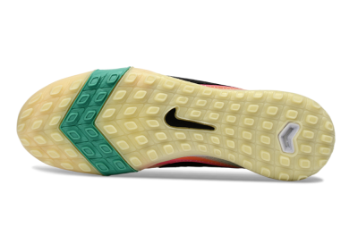 Nike Air Zoom Mercurial Vapor 16 Elite TF Artificial Turf Soccer Shoes - Yellow/Soft Peach/Seafoam Green