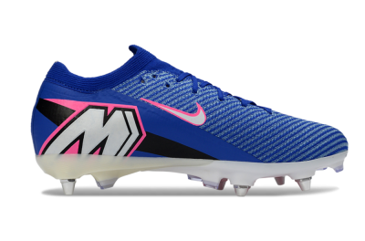 Nike Air Zoom Mercurial Vapor 16 Elite SG Soft Ground Soccer Cleats - Blue/Vibrant Blue/Electric Pink