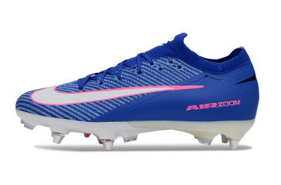 Nike Air Zoom Mercurial Vapor 16 Elite SG Soft Ground Soccer Cleats - Blue/Vibrant Blue/Electric Pink