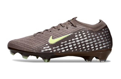 Nike Air Zoom Mercurial Vapor 16 Elite FG Firm Ground Soccer Cleats - Brown/Yellow/Silver