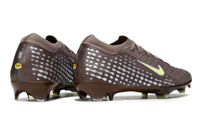 Nike Air Zoom Mercurial Vapor 16 Elite FG Firm Ground Soccer Cleats - Brown/Yellow/Silver