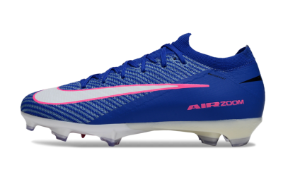 Nike Air Zoom Mercurial Vapor 16 Elite FG Firm Ground Soccer Cleats - Blue/Pink/Silver