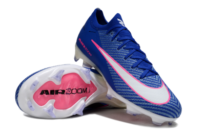 Nike Air Zoom Mercurial Vapor 16 Elite FG Firm Ground Soccer Cleats - Blue/Pink/Silver