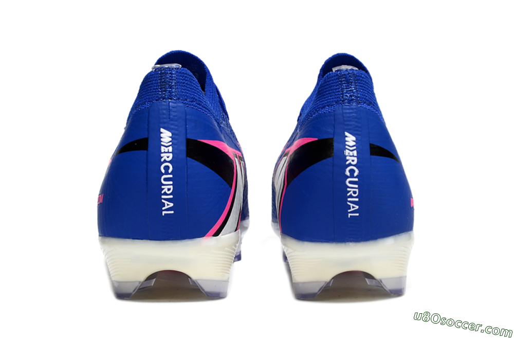 Nike Air Zoom Mercurial Vapor 16 Elite FG Firm Ground Soccer Cleats - Blue/Pink/Silver 5