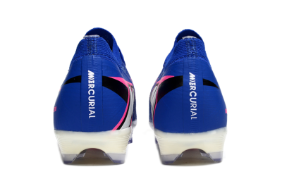 Nike Air Zoom Mercurial Vapor 16 Elite FG Firm Ground Soccer Cleats - Blue/Pink/Silver