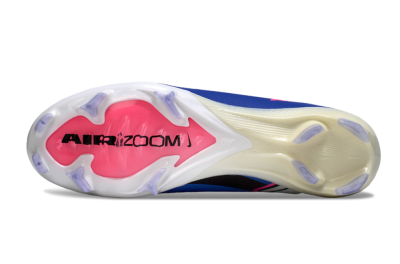 Nike Air Zoom Mercurial Vapor 16 Elite FG Firm Ground Soccer Cleats - Blue/Pink/Silver