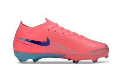 Nike Air Zoom Mercurial Vapor 16 Elite FG Firm Ground Soccer Cleats - Pink/Bright Coral/Deep Ocean