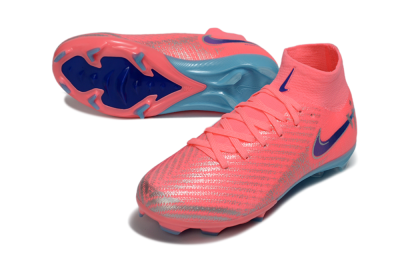 Nike Air Zoom Mercurial Superfly 10 Elite FG Firm Ground Soccer Cleats - Pink/Bright Coral/Dark Purple
