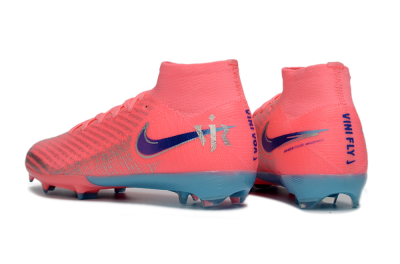 Nike Air Zoom Mercurial Superfly 10 Elite FG Firm Ground Soccer Cleats - Pink/Bright Coral/Dark Purple