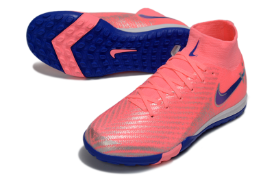 Nike Air Zoom Mercurial Superfly 10 Elite TF Artificial Turf Soccer Shoes - Pink/Electric Pink/Deep Blue