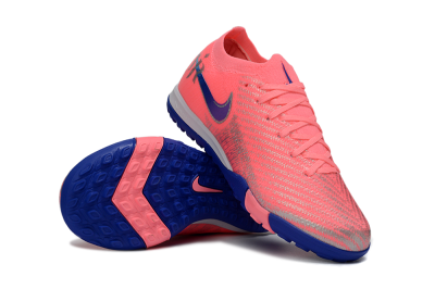 Nike Air Zoom Mercurial Vapor 16 Elite TF Artificial Turf Soccer Shoes - Pink/Electric Pink/Night Blue