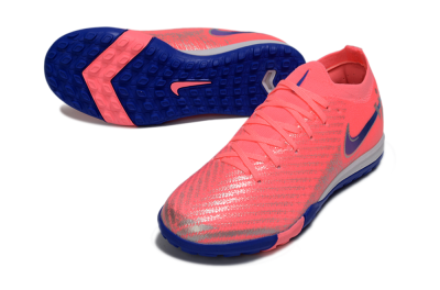Nike Air Zoom Mercurial Vapor 16 Elite TF Artificial Turf Soccer Shoes - Pink/Electric Pink/Night Blue