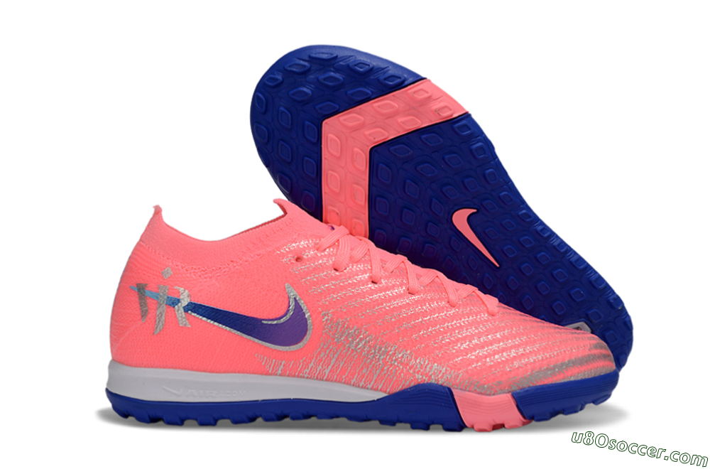 Nike Air Zoom Mercurial Vapor 16 Elite TF Artificial Turf Soccer Shoes - Pink/Electric Pink/Night Blue 1
