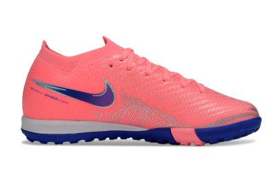 Nike Air Zoom Mercurial Vapor 16 Elite TF Artificial Turf Soccer Shoes - Pink/Electric Pink/Night Blue
