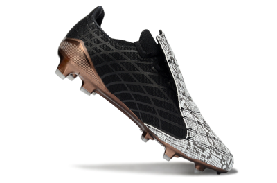 Adidas F50 Elite FG Firm Ground Soccer Cleats - Black/Copper Highlight/White Accents