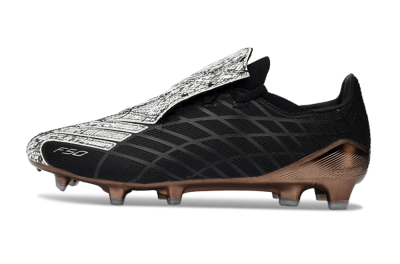 Adidas F50 Elite FG Firm Ground Soccer Cleats - Black/Copper Highlight/White Accents