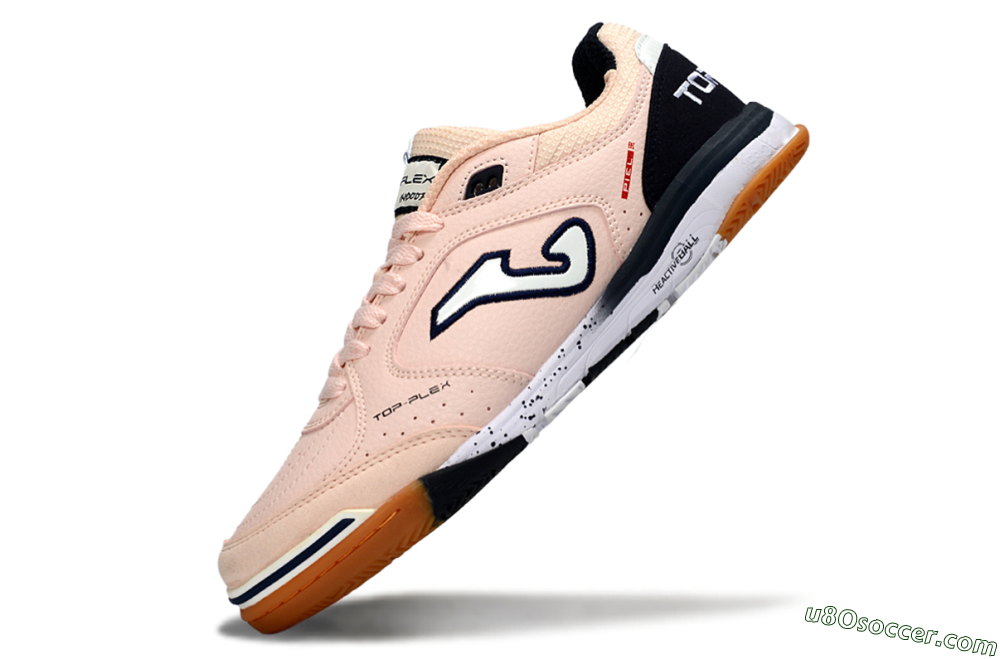 Joma Top Flex IC Indoor & Futsal Soccer Shoes - Pink/Navy/White 5
