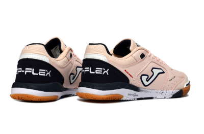 Joma Top Flex IC Indoor & Futsal Soccer Shoes - Pink/Navy/White