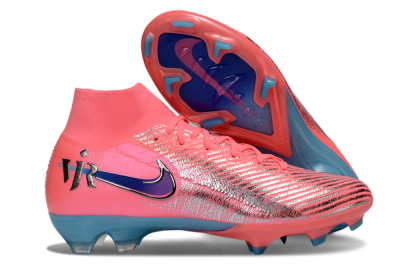 Nike Air Zoom Mercurial Superfly 10 Elite FG Firm Ground Soccer Cleats - Pink/Neon Pink/Metallic Silver