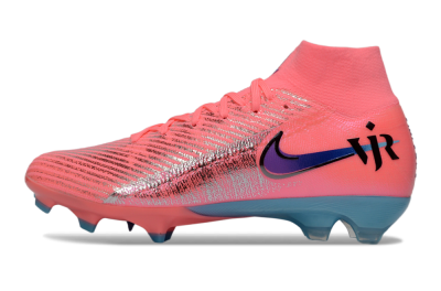 Nike Air Zoom Mercurial Superfly 10 Elite FG Firm Ground Soccer Cleats - Pink/Neon Pink/Metallic Silver
