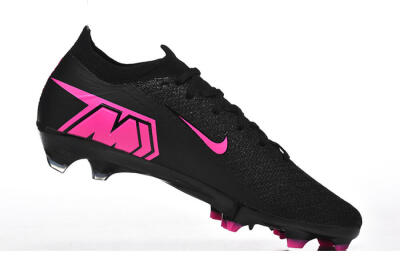 Nike Air Zoom Mercurial Vapor 16 Elite FG Firm Ground Soccer Cleats - Black/Vibrant Pink/Glossy Black