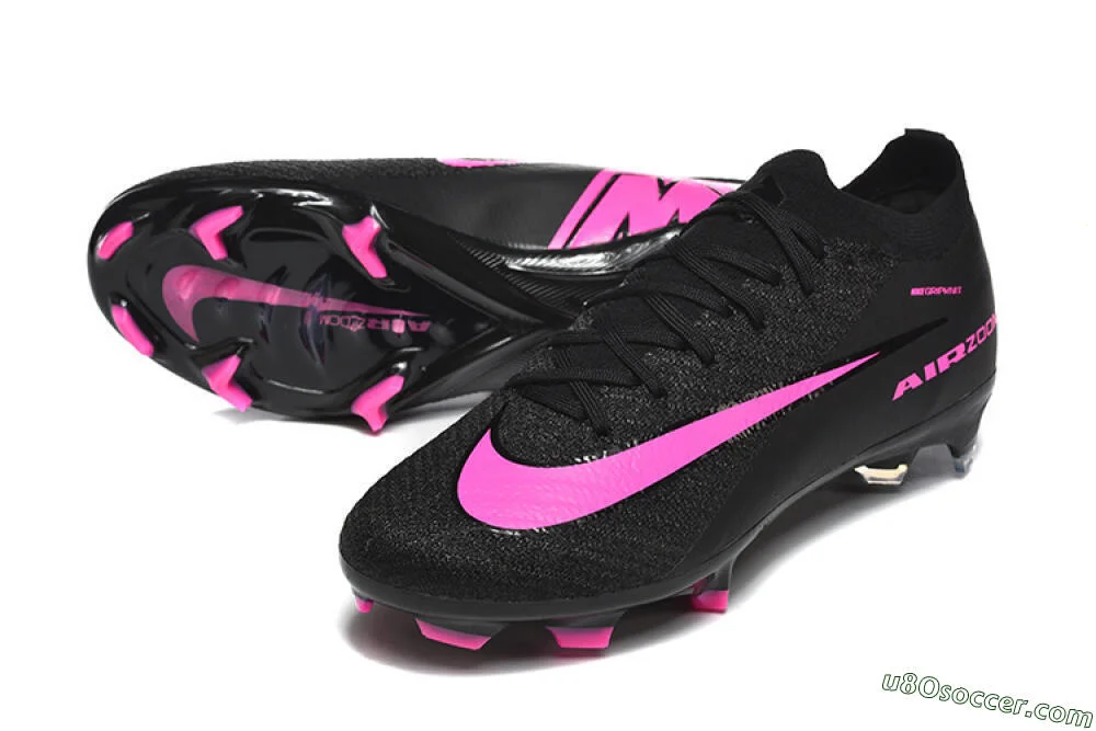 Nike Air Zoom Mercurial Vapor 16 Elite FG Soccer Cleats - Black