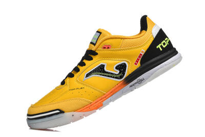 Joma Top Flex IC Indoor & Futsal Soccer Shoes - Yellow/Bright Citrus/Jet Black