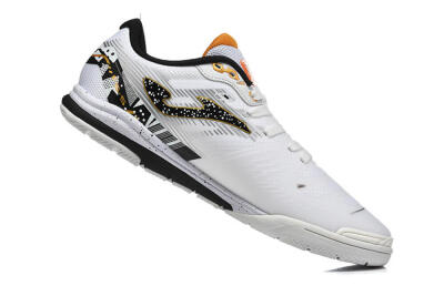 Joma Top Flex IC Indoor & Futsal Soccer Shoes - White/Bold Yellow/Black