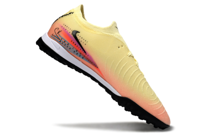 Nike Phantom GX 2 Elite TF Artificial Turf Soccer Shoes - Yellow/Sunset Orange/Pink Lemonade