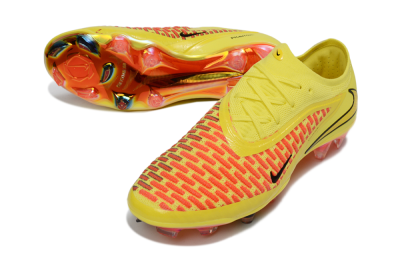 Nike Phantom 6 Low Elite FG Firm Ground Soccer Cleats - Yellow/Vibrant Lemon/Fiery Sunset