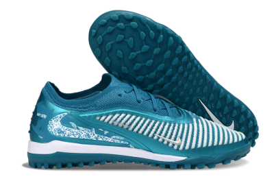 Nike Phantom 6 Low Elite TF Artificial Turf Soccer Shoes - Teal/Cool Teal/White Burst
