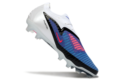 Nike Phantom 6 Low Elite FG Firm Ground Soccer Cleats - Blue/Electric Blue/Hot Pink