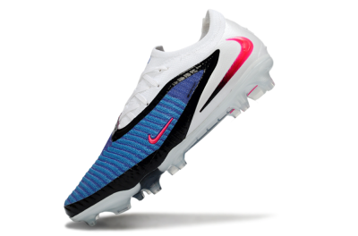 Nike Phantom 6 Low Elite FG Firm Ground Soccer Cleats - Blue/Electric Blue/Hot Pink