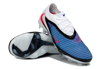 Nike Phantom 6 Low Elite FG Firm Ground Soccer Cleats - Blue/Electric Blue/Hot Pink